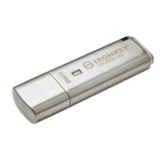 Kingston IronKey Locker+ 50 - Chiavetta USB - crittografato - 256 GB - USB 3.2 Gen 1 - Compatibile TAA